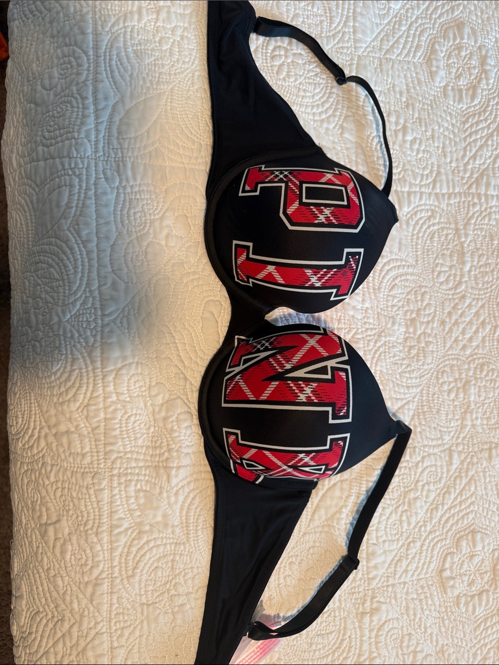 VS Pink Push-Up Bra 36D